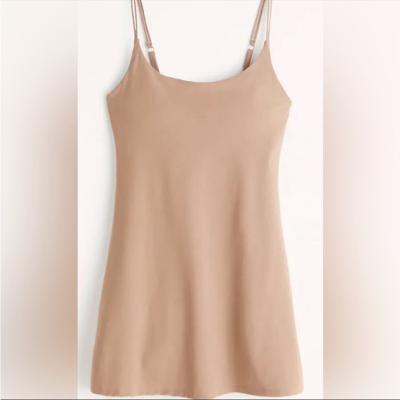 Abercrombie & Fitch Dresses & Skirts - Tan Traveler Mini Dress, Abercrombie & Fitch, L, excellent condition